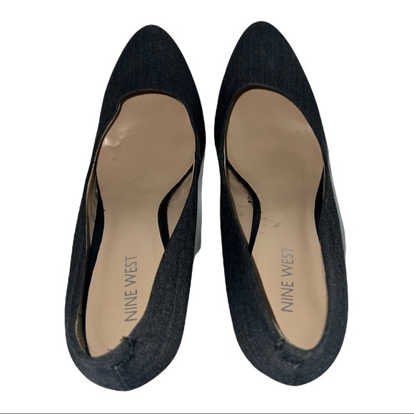 Nine West Wise Up 2 Gray Heels - Picture 6 of 12